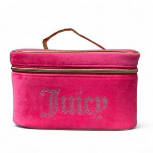 Juicy Couture Travel Makeup Train Case